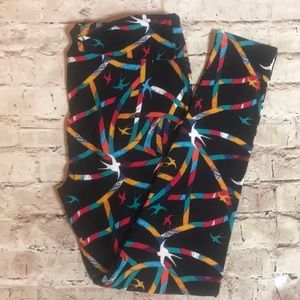 NWT LuLaRoe Tall And Curvy TC Leggings Black